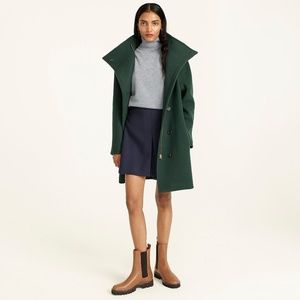 J. Crew Villa Coat, Size 2 (regular), Dark Forest